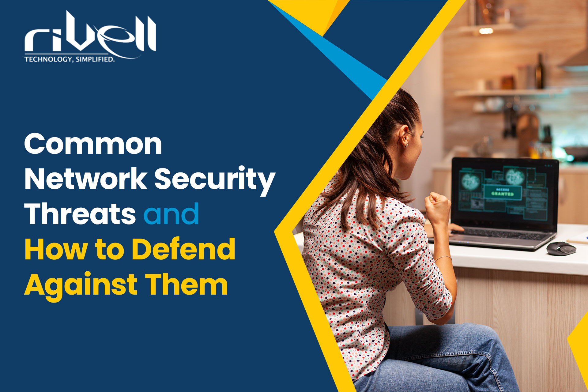Common network security threats and how to defend against them