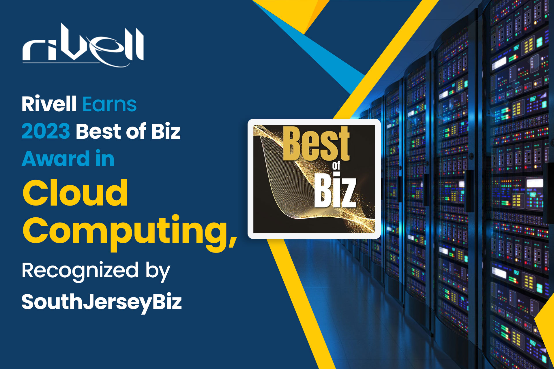 Rivell Earns 2023 Best of Biz Award in Cloud Computing, Recognized by SouthJerseyBiz