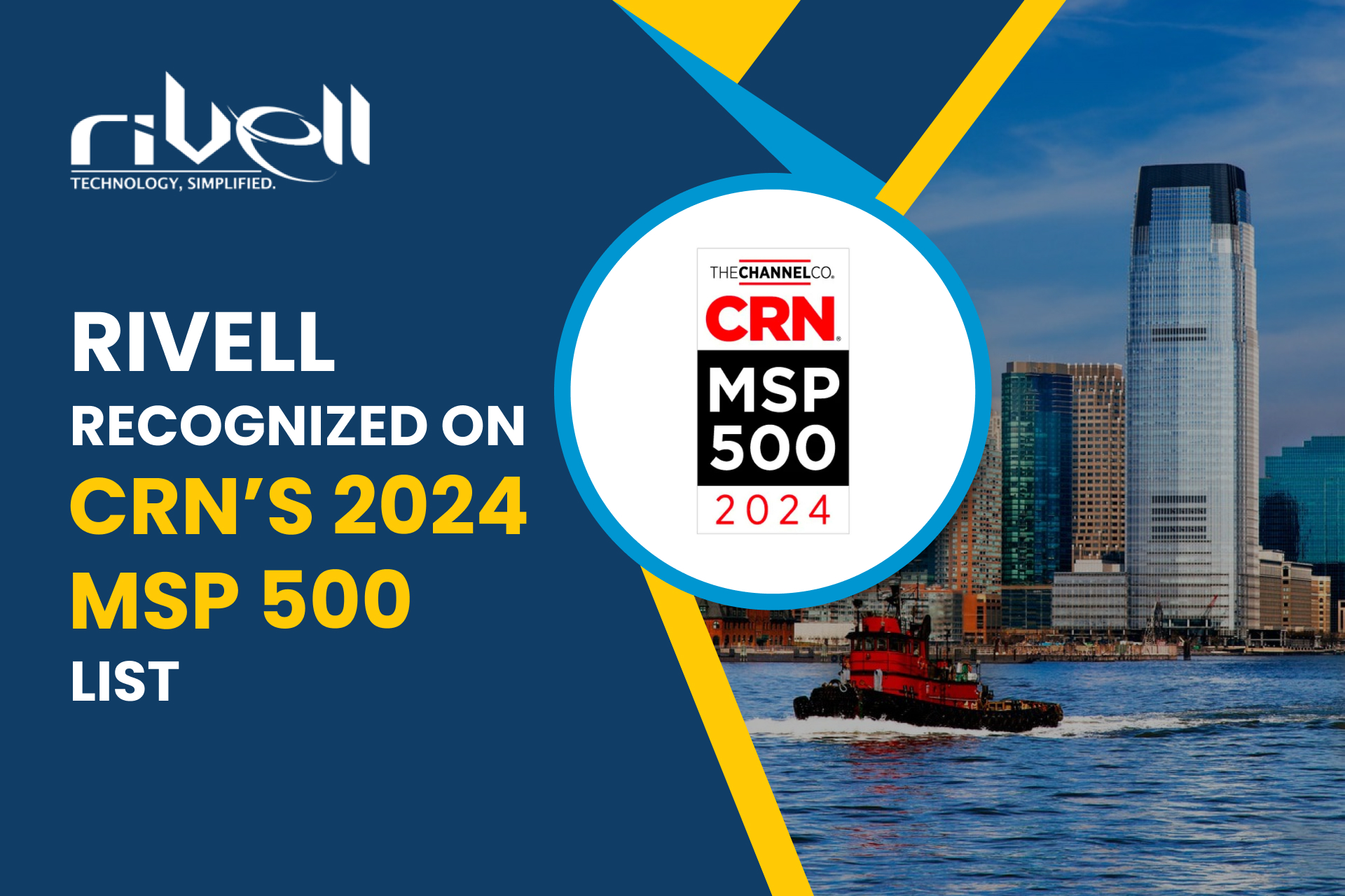 Rivell Recognized on CRN’s 2024 MSP 500 List
