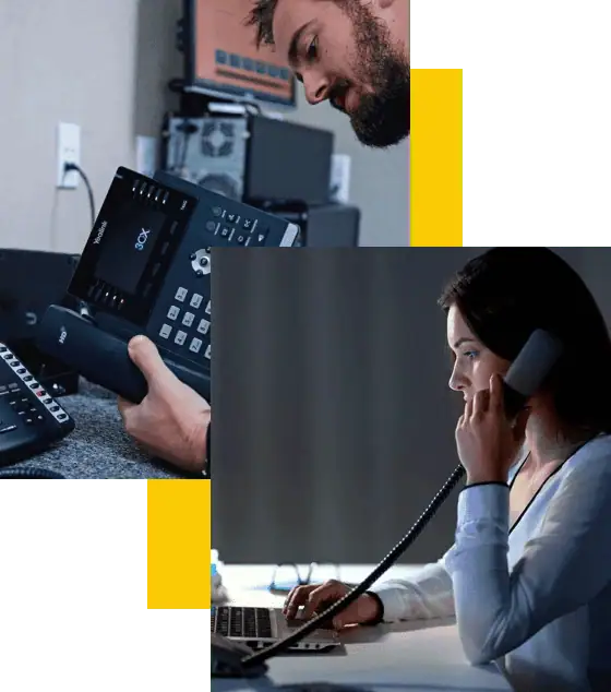 Seimens VoIP phone system for business communication, featuring advanced telephony technology.