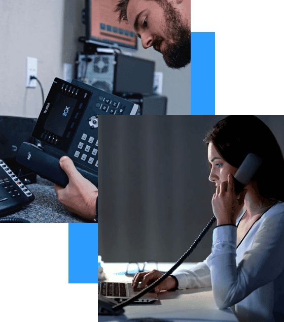 Yealink IP phone technology for seamless business communication.