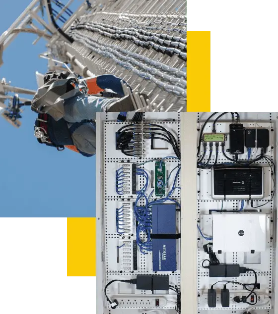 High-voltage electrical technician working on power grid infrastructure, maintenance of electrical systems, safety procedures, and high-voltage equipment, illustrating utility sector expertise.